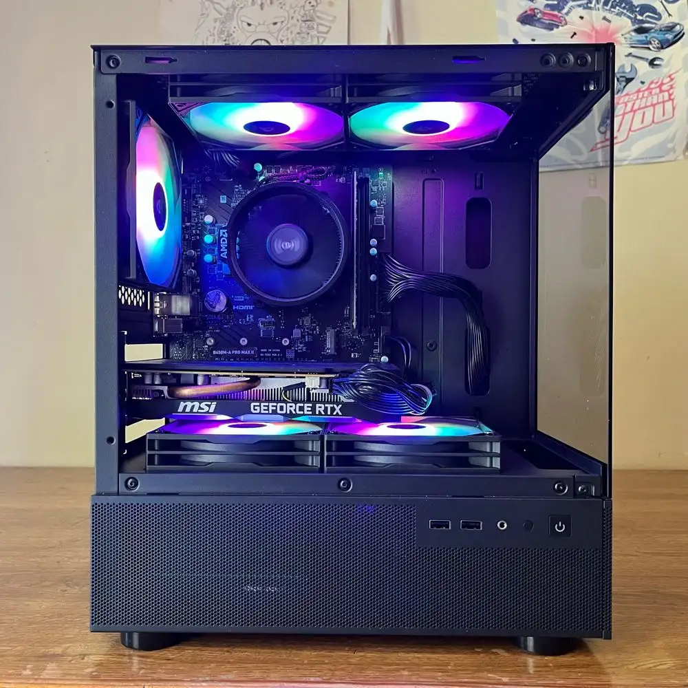 AMD RYZEN 5 3600 4.2GHz RTX 3060ti 8GB Gaming PC - Image 3