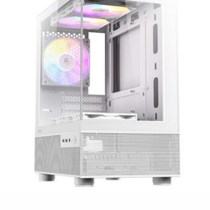 Antec CX200M Elite Micro-ATX | ITX RGB Mini-Tower Gaming Chassis – White