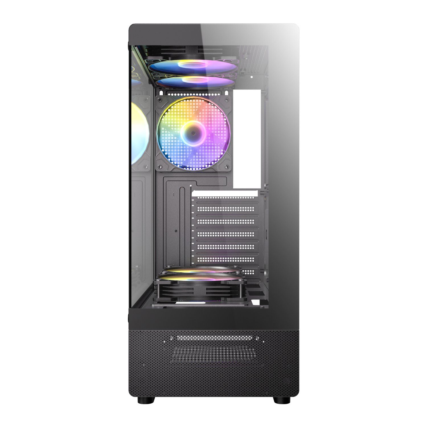 Antec VCX200 RGB Elite ATX Mid-Tower Gaming Chassis – Black - Image 2